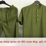 Top shop quần áo đũi nam đẹp, giá rẻ tại TPHCM