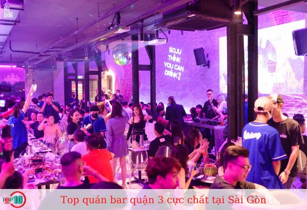 Top 12 quán bar quận 3 có không gian cực chất tại Sài Gòn