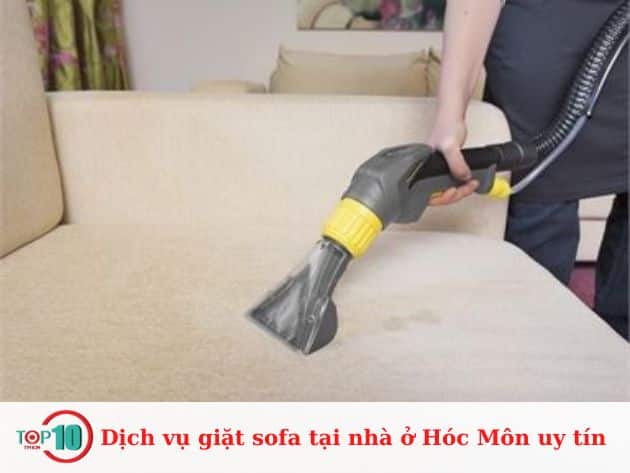 Dịch vụ giặt sofa tại nhà ở Hóc Môn uy tín