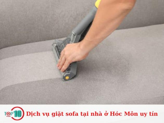 Dịch vụ giặt sofa tại nhà ở Hóc Môn uy tín