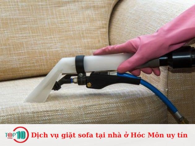 Dịch vụ giặt sofa tại nhà ở Hóc Môn uy tín