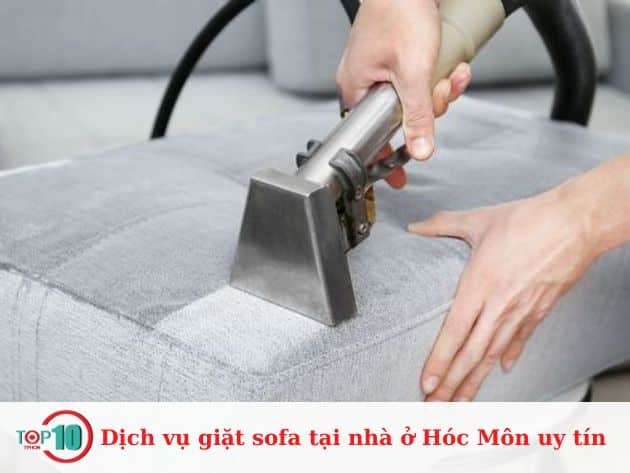 Dịch vụ giặt sofa tại nhà ở Hóc Môn uy tín