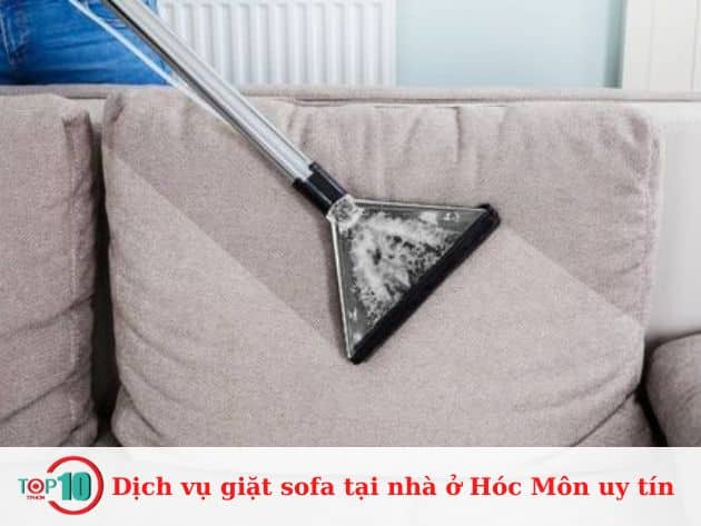 Dịch vụ giặt sofa tại nhà ở Hóc Môn uy tín