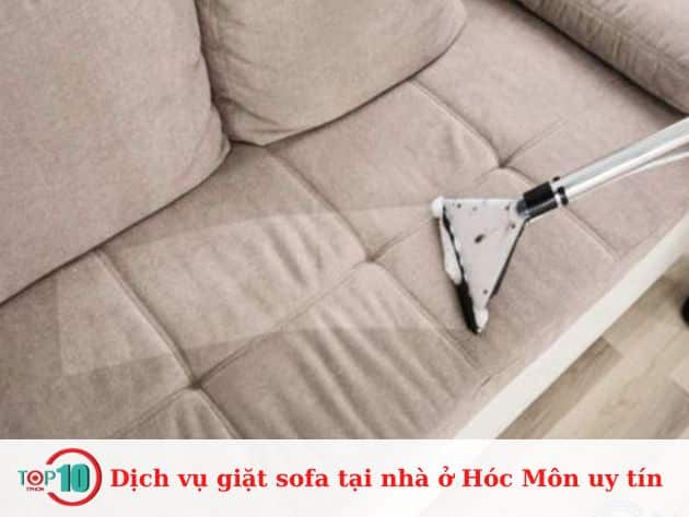 Dịch vụ giặt sofa tại nhà ở Hóc Môn uy tín