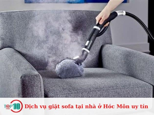 Dịch vụ giặt sofa tại nhà ở Hóc Môn uy tín