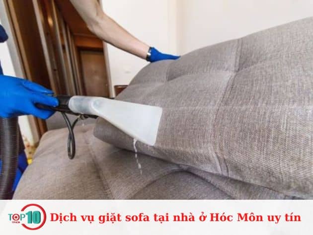 Dịch vụ giặt sofa tại nhà ở Hóc Môn uy tín