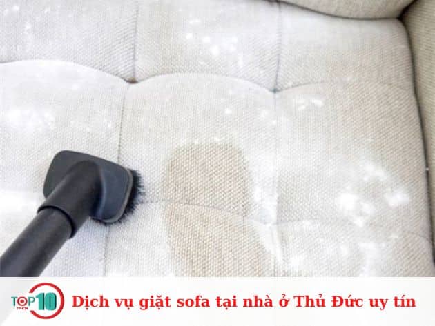 Dịch vụ giặt sofa tại nhà ở Thủ Đức uy tín