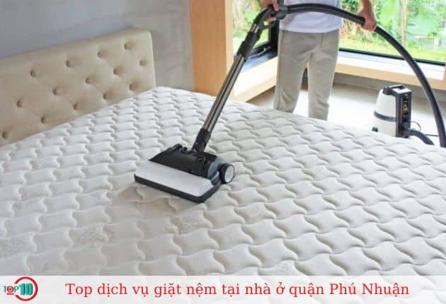 Dịch vụ giặt nệm tại nhà ở Quận Phú Nhuận