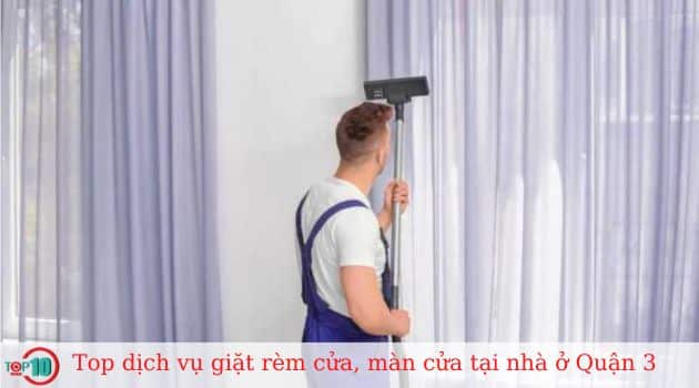 Top 5 Dịch vụ giặt rèm cửa, màn cửa tại nhà ở Quận 3 giá rẻ