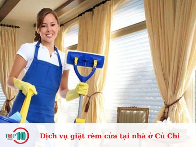 Top 6 dịch vụ giặt rèm cửa, màn cửa tại nhà ở Củ Chi giá rẻ, uy tín