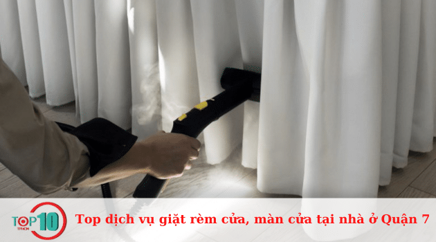 Top dịch vụ giặt rèm cửa, màn cửa tại nhà ở Quận 7 giá rẻ