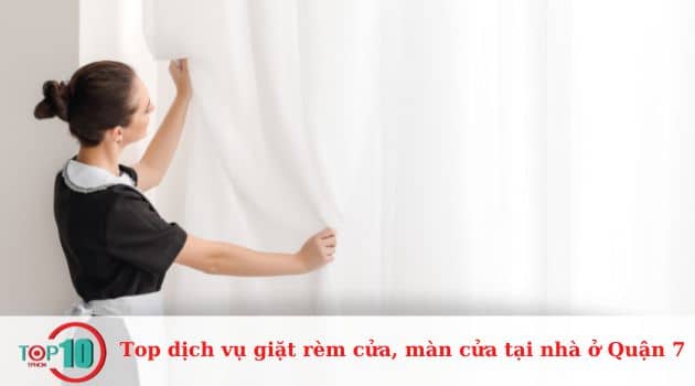Dịch vụ giặt rèm cửa tại nhà của GoClean - Ảnh minh họa | Nguồn: Internet