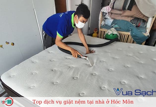 Giặt nệm tại nhà Vua Sạch