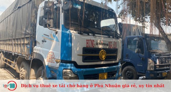 Top dịch vụ cho thuê xe tải chở hàng ở Phú Nhuận giá rẻ, uy tín nhất