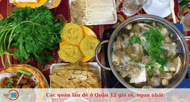 Top quán lẩu dê ở Quận 12 ngon và nổi tiếng nhất