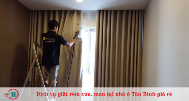 Top dịch vụ giặt rèm cửa, màn cửa tại nhà ở Tân Bình giá rẻ