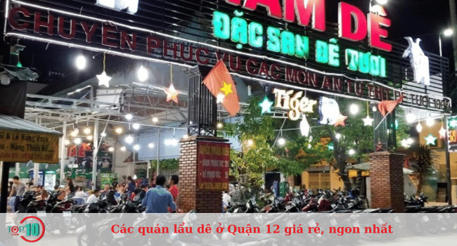 Top quán lẩu dê ở Quận 12 ngon và nổi tiếng nhất