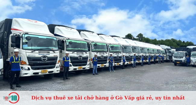 Top dịch vụ cho thuê xe tải chở hàng ở Gò Vấp giá rẻ, uy tín