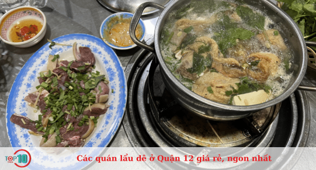 Top quán lẩu dê ở Quận 12 ngon và nổi tiếng nhất