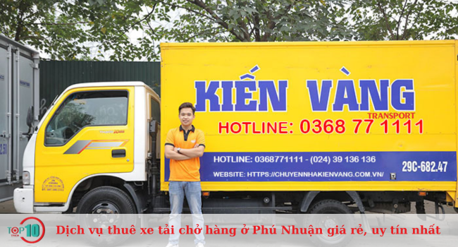Top dịch vụ cho thuê xe tải chở hàng ở Phú Nhuận giá rẻ, uy tín nhất