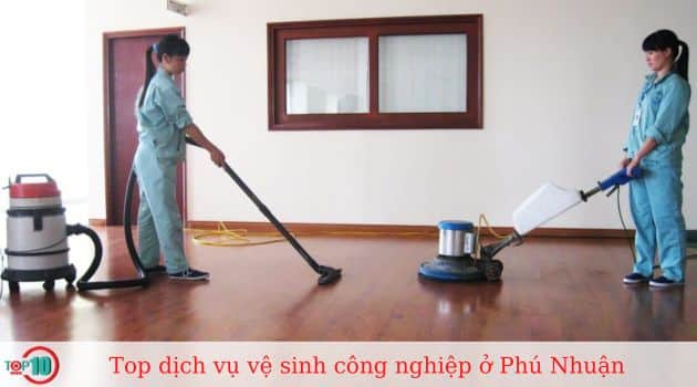 Công ty vệ sinh công nghiệp Bầu Trời