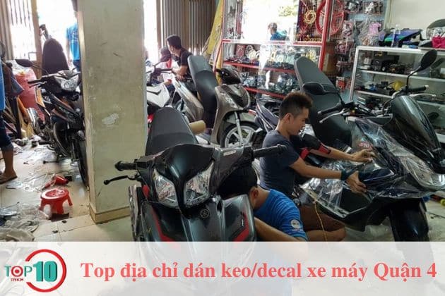 Tiệm dán keo xe Tôn Thất Thuyết