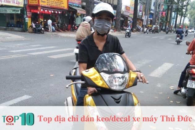 Dán keo xe Anh Nhật