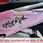 Top 8 địa chỉ dán keo/decal xe máy ở Bình Chánh đẹp, giá rẻ