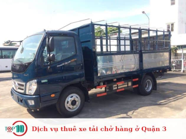 Dịch vụ thuê xe tải chở hàng ở Quận 3