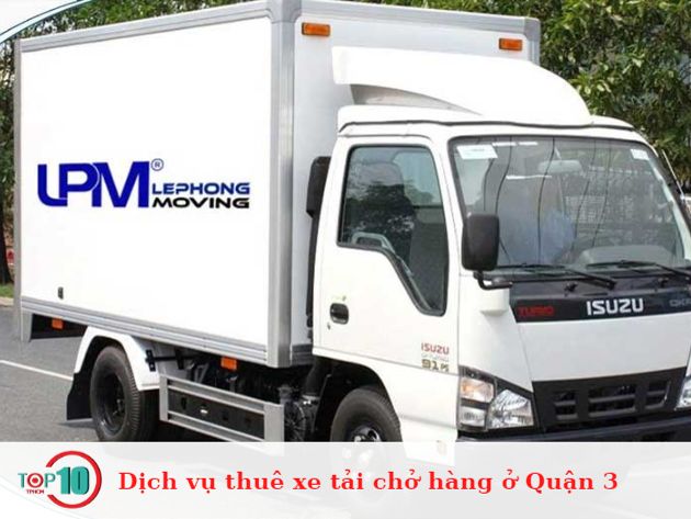 Dịch vụ thuê xe tải chở hàng ở Quận 3