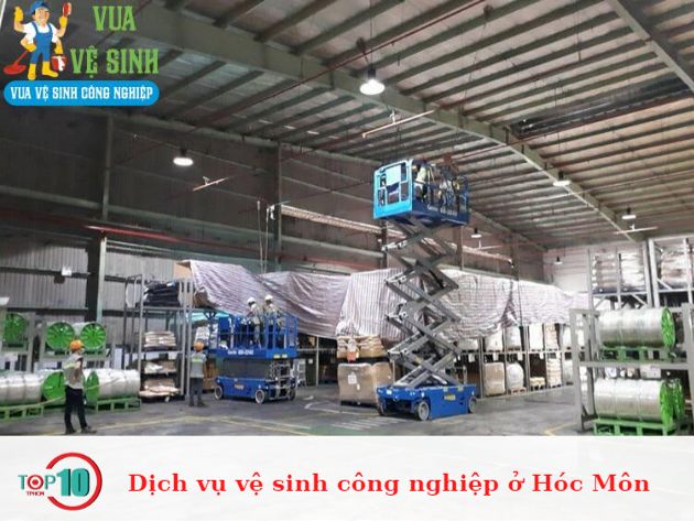 Dịch vụ vệ sinh công nghiệp ở Hóc Môn