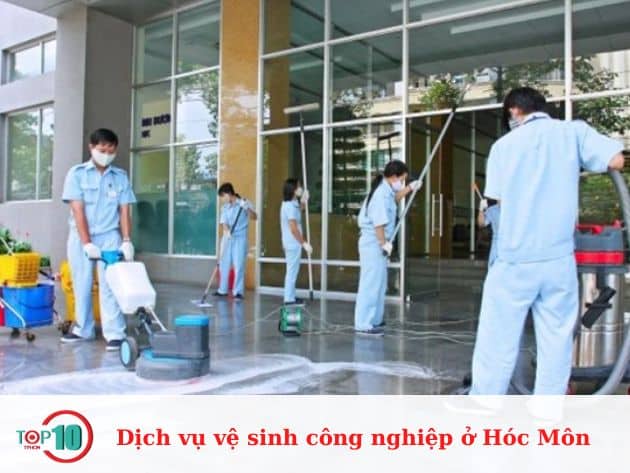 Dịch vụ vệ sinh công nghiệp ở Hóc Môn