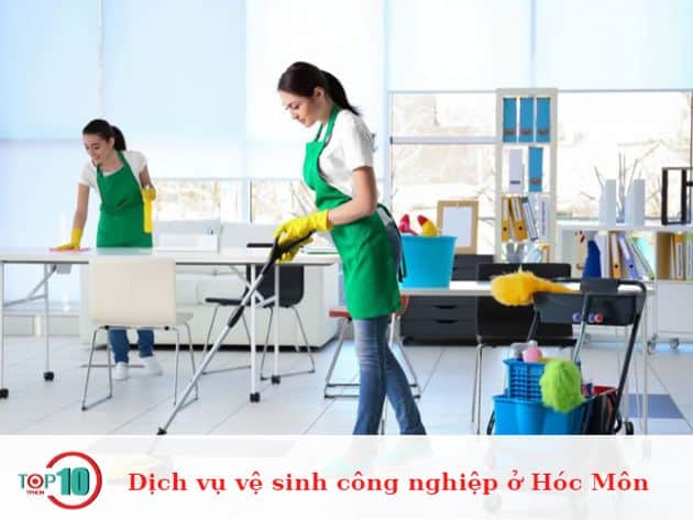 Dịch vụ vệ sinh công nghiệp ở Hóc Môn