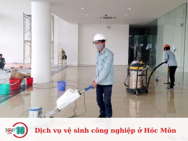 Dịch vụ vệ sinh công nghiệp ở Hóc Môn