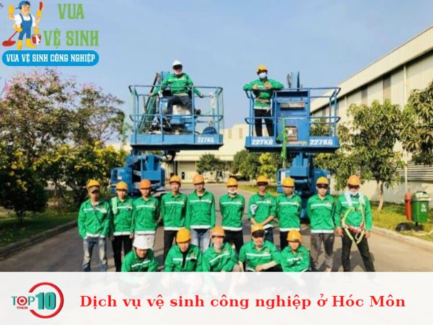 Dịch vụ vệ sinh công nghiệp ở Hóc Môn