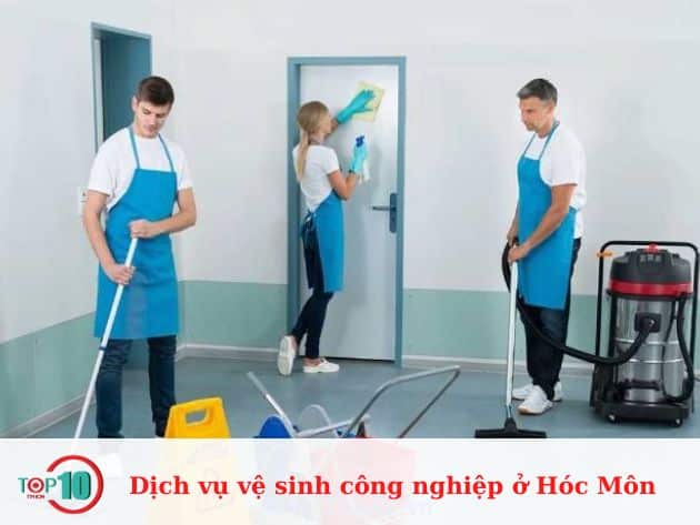 Dịch vụ vệ sinh công nghiệp ở Hóc Môn