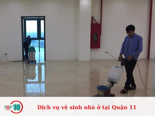 Dịch vụ vệ sinh nhà ở tại Quận 11