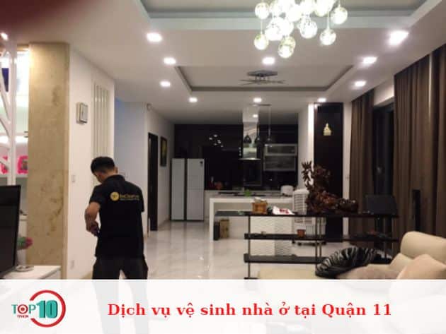 Dịch vụ vệ sinh nhà ở tại Quận 11