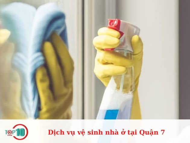 Dịch vụ vệ sinh nhà ở tại Quận 7