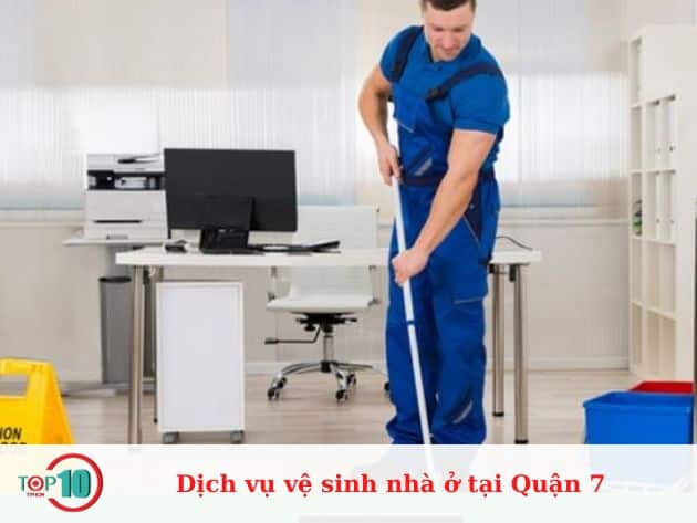 Dịch vụ vệ sinh nhà ở tại Quận 7