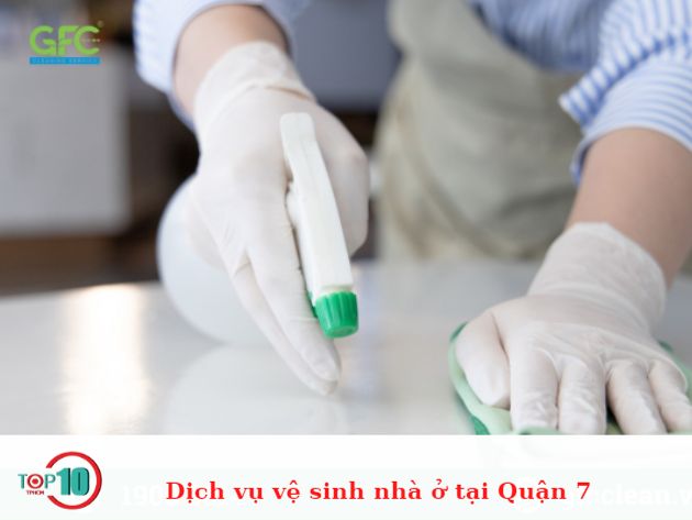 Dịch vụ vệ sinh nhà ở tại Quận 7