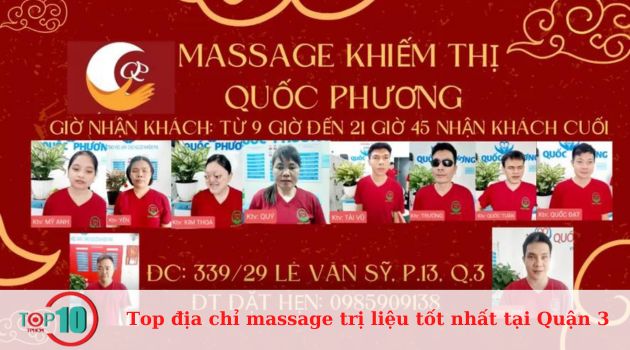 Massage Khiếm Thị Quốc Phương