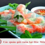 Các quán gỏi cuốn tại Hóc Môn