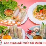 Các quán gỏi cuốn tại Quận 10