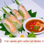 Các quán gỏi cuốn tại Quận 3