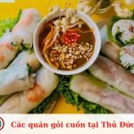 Các quán gỏi cuốn tại Thủ Đức
