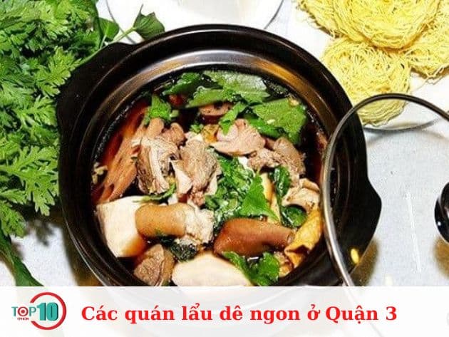 Các quán lẩu dê ngon ở Quận 3