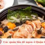 Các quán lẩu dê ngon ở Quận 6