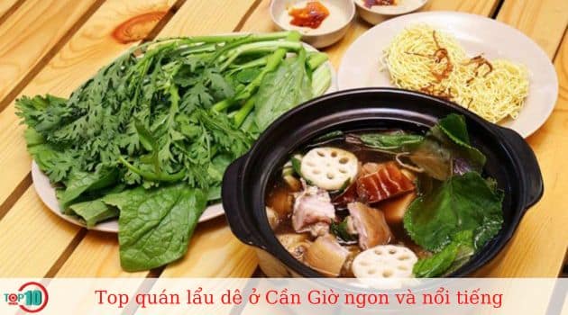 Quán lẩu dê ở Cần Giờ