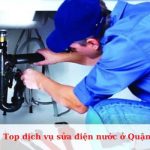 Top dịch vụ sửa điện nước ở Quận 6 tại nhà giá rẻ